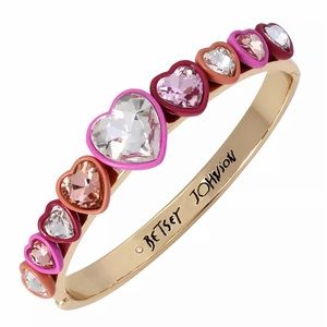 NWT Betsey Johnson Valentines Day Heart Bracelet